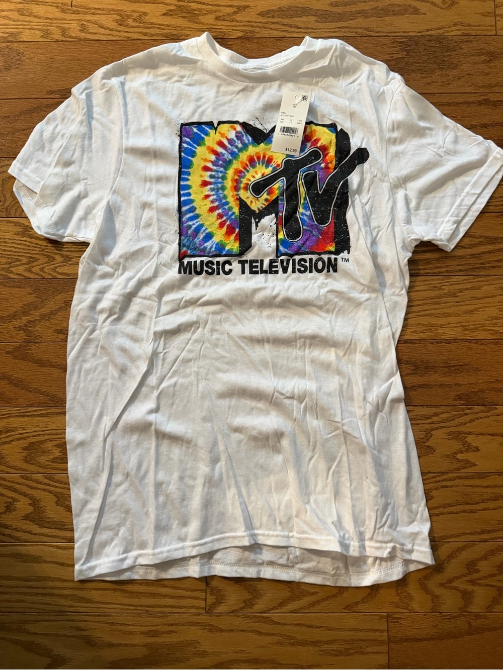 MTV Tie-Dye Logo Tee -l